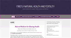 Desktop Screenshot of fireflynaturalhealth.com